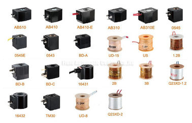 هواء ملفّ لولبيّ صمام ملف ل two Position ثنائيّ ماء صمام DC24V AC220V